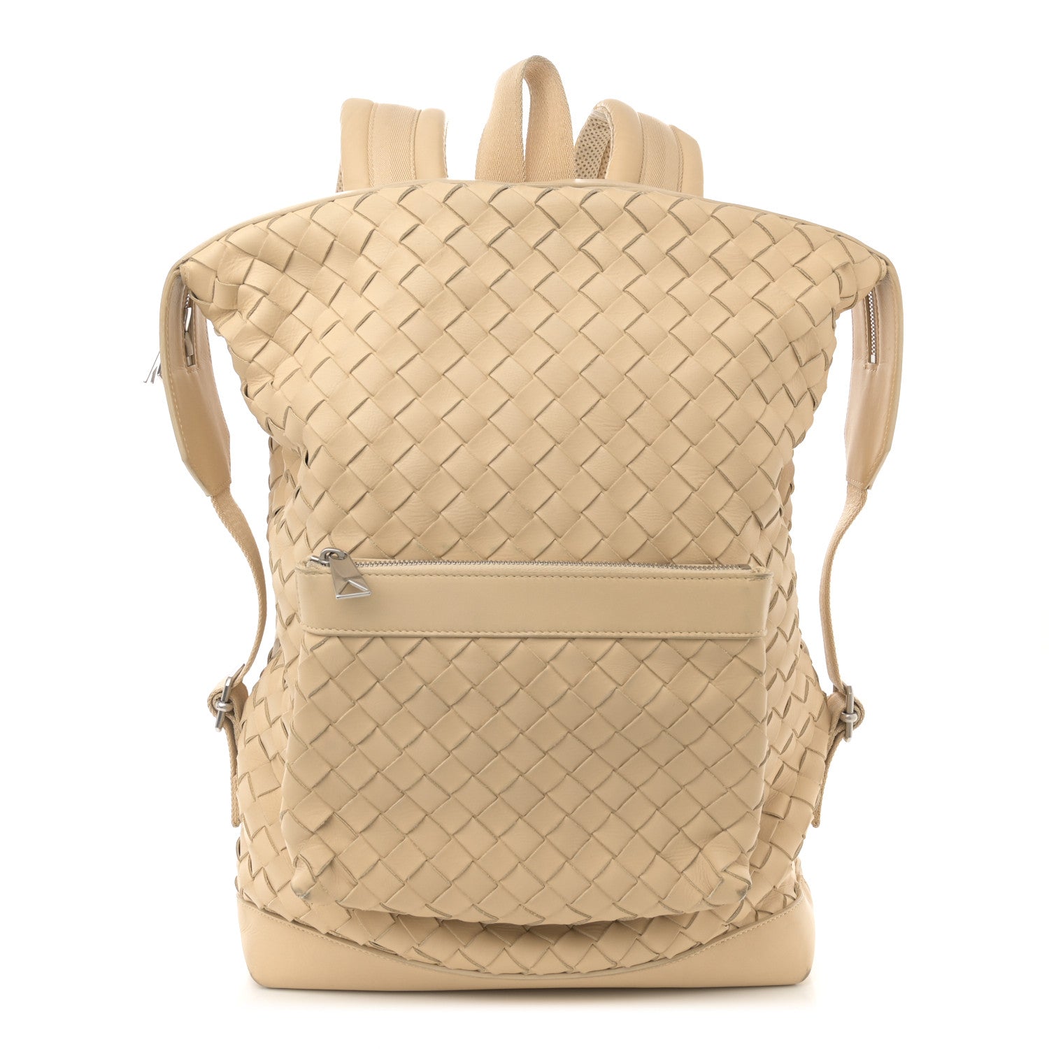 bottega veneta intrecciato leather backpack Bottega Veneta Calfskin Intrecciato Hydrology Backpack Porridge 1700475 – FASHIONPHILE