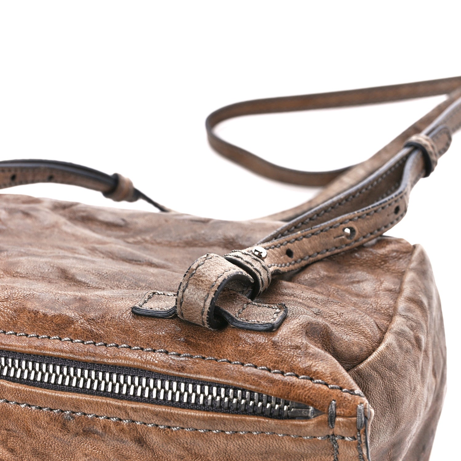 Givenchy Tumbled Sheepskin Mini Pandora Brown 12 of 15