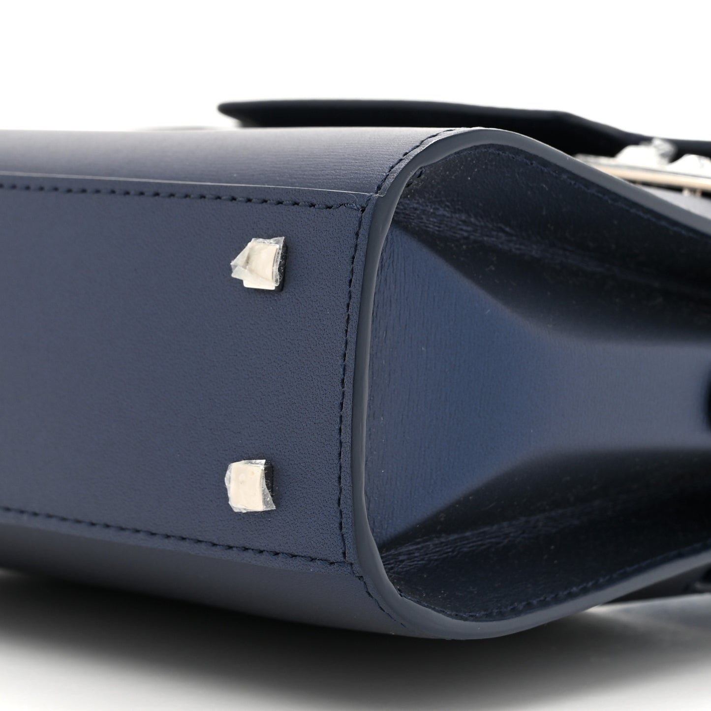 Box Small Tempete Satchel Satin Navy