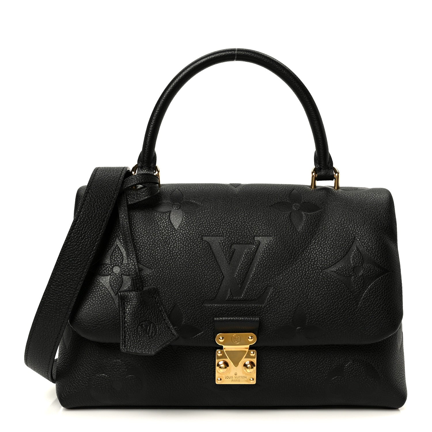 Louis Vuitton Empreinte Monogram Giant Madeleine MM Black 1888405