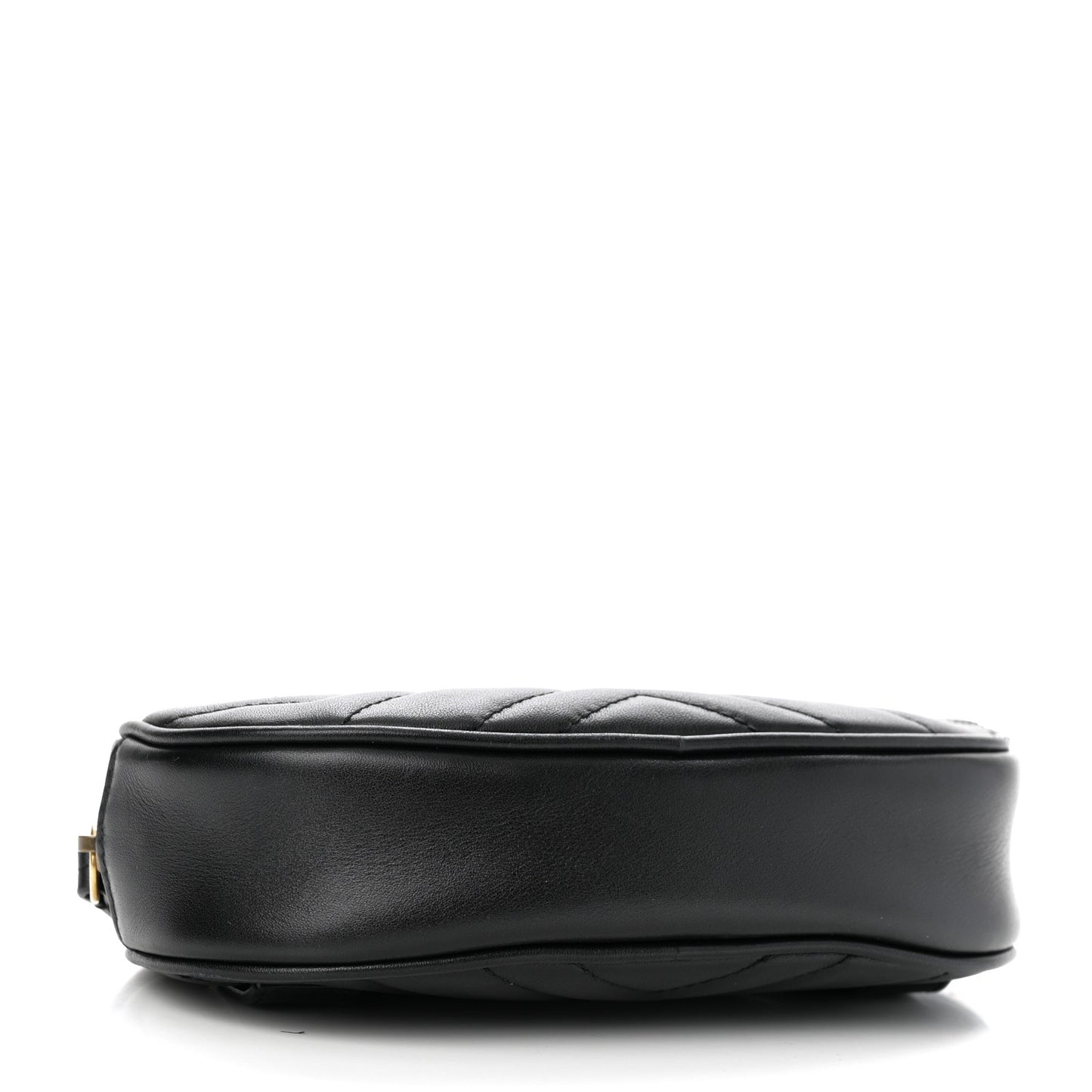 Calfskin Matelasse GG Marmont Belt Bag 75 30 Black