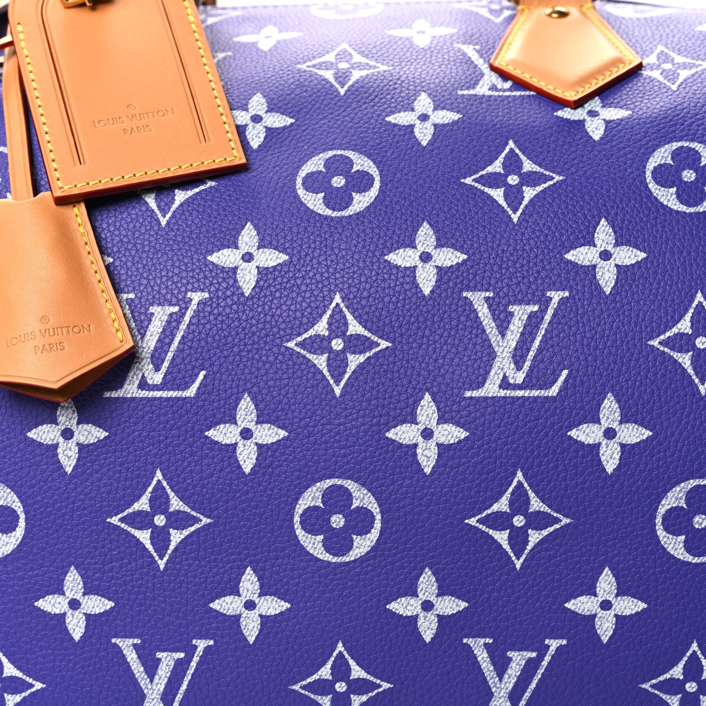 Calfskin Monogram Speedy P9 Bandouliere 40 Amethyst