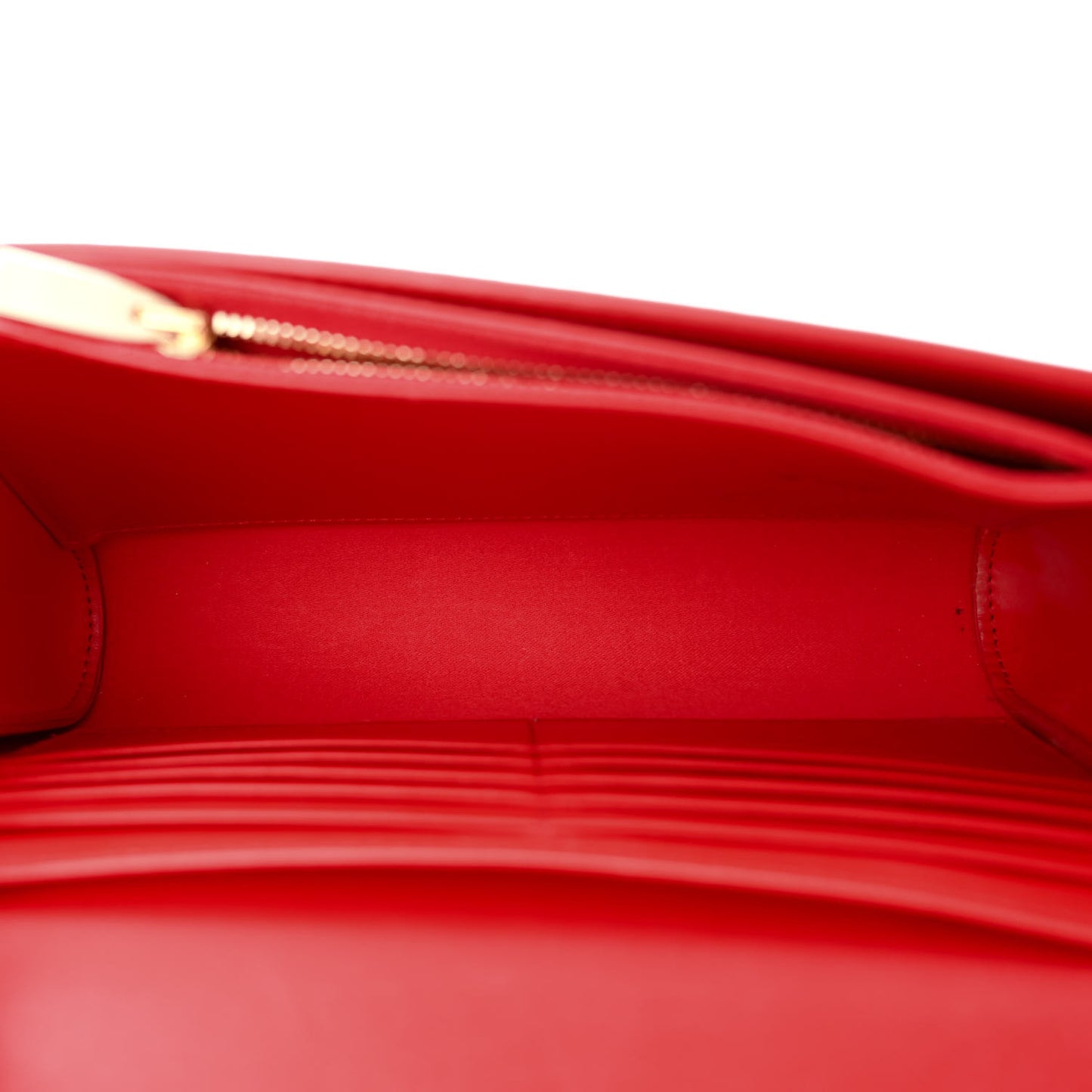 Calfskin Spikes Loubinthesky Paloma Clutch Red