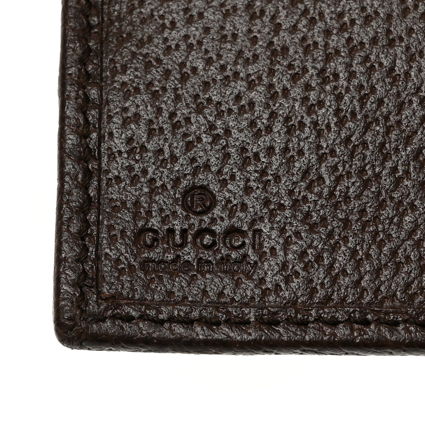 GG Supreme Monogram Web Mens Ophidia Bi-Fold Coin Wallet Beige New Acero