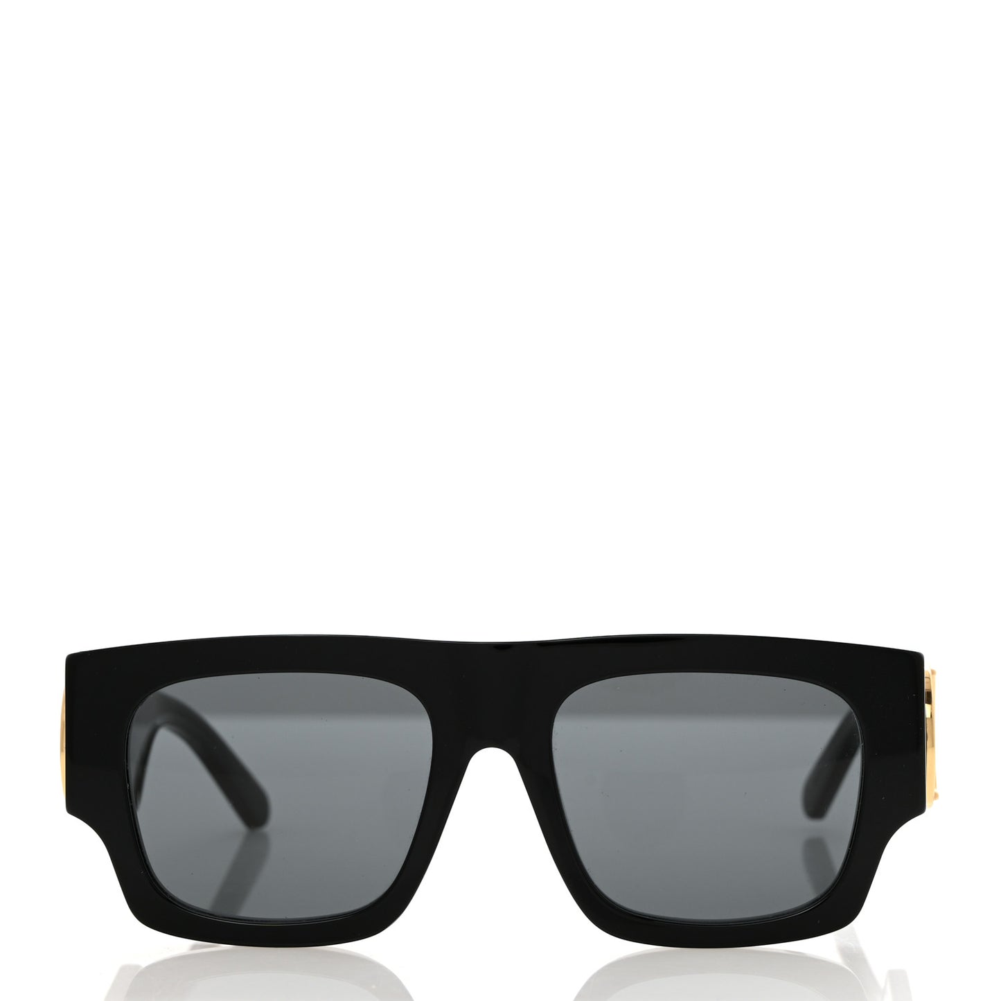 Acetate LV Link Square Sunglasses Z1478W Black
