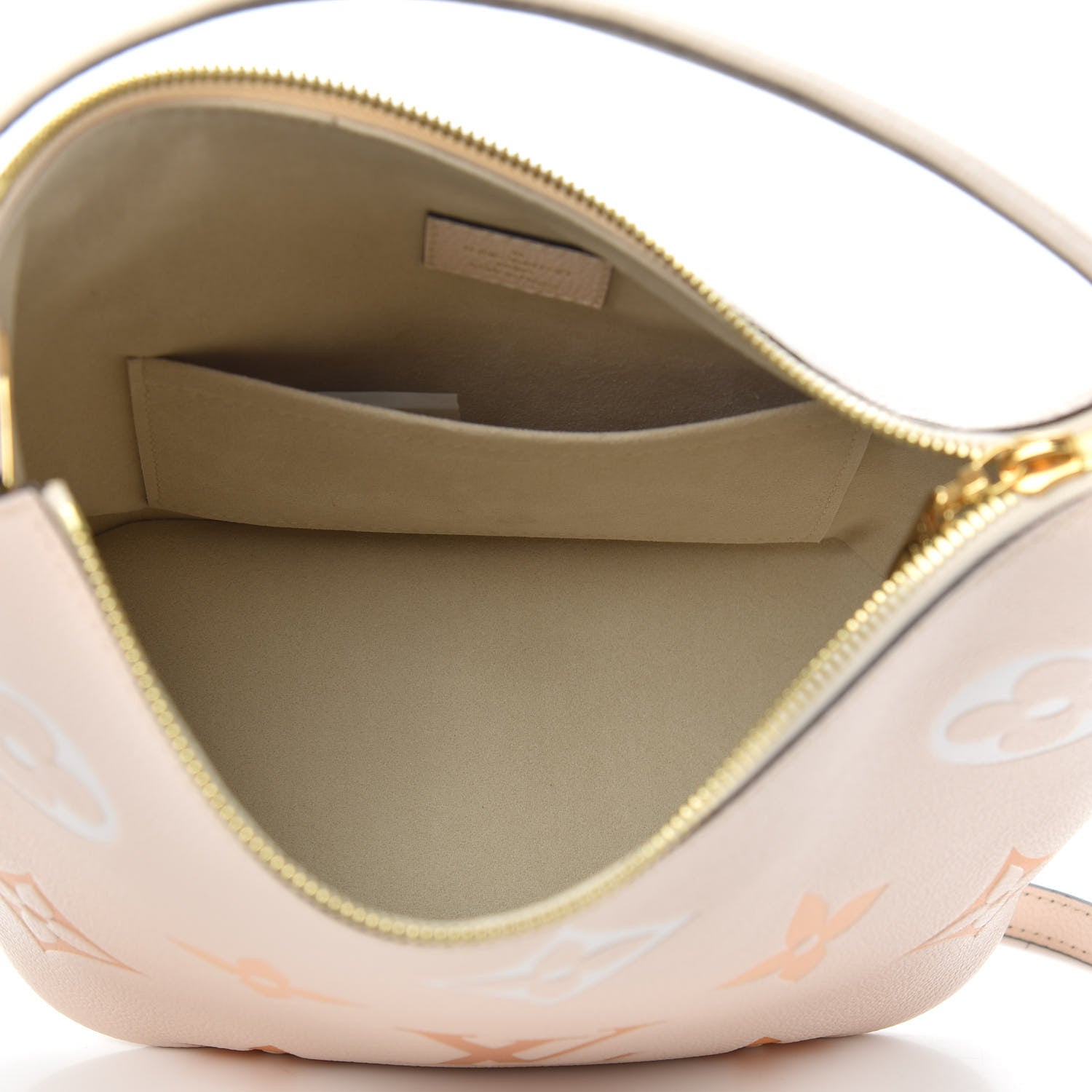 Louis Vuitton Empreinte Monogram Giant By The Pool Marshmallow Hobo Cream Saffron 5 of 9