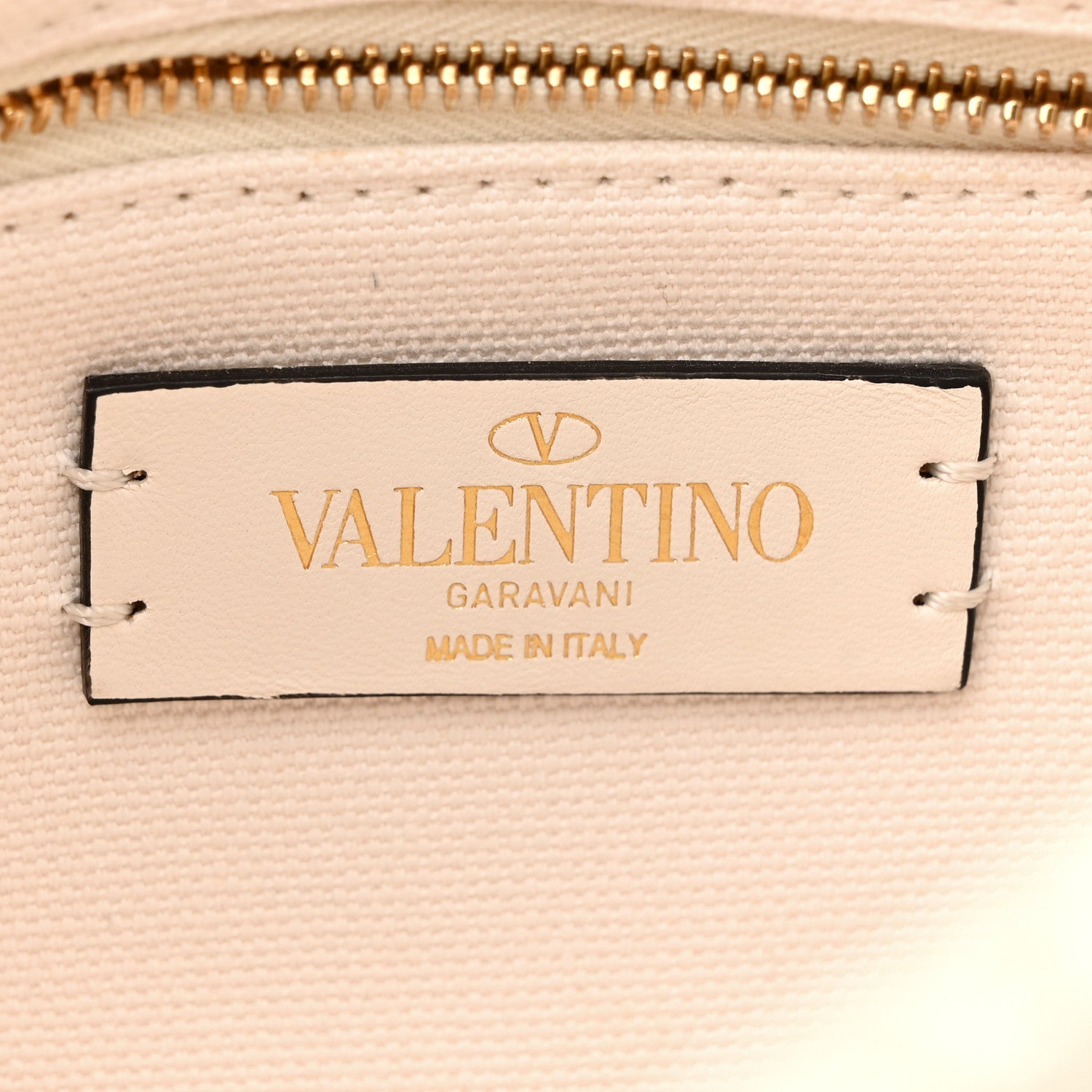 Valentino Garavani Knit Medium Roman Stud Shoulder Bag Ecru 6 of 13