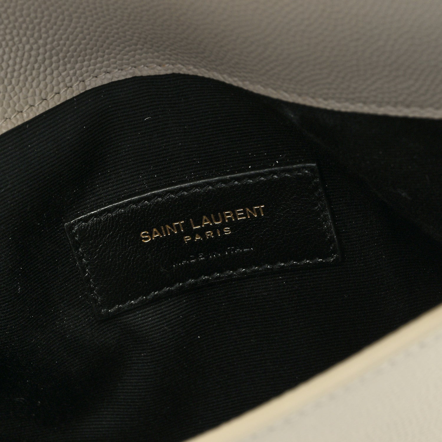 Saint Laurent Grain De Poudre Uptown Pouch Crema Soft 6 of 6