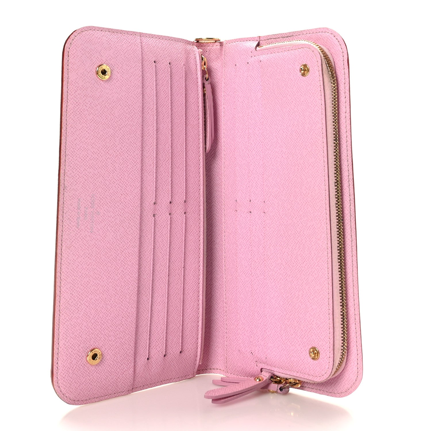 Louis Vuitton Monogram Multicolor Insolite Wallet White Litchi 5 of 7