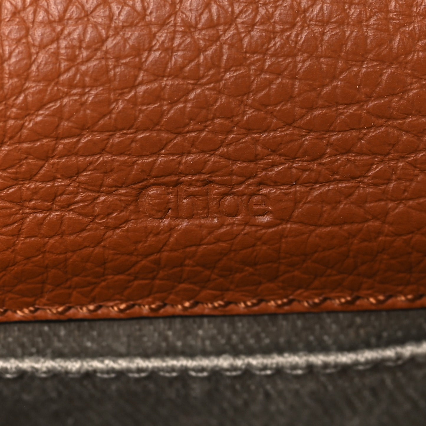 Calfskin Nano Marcie Saddle Bag Tan