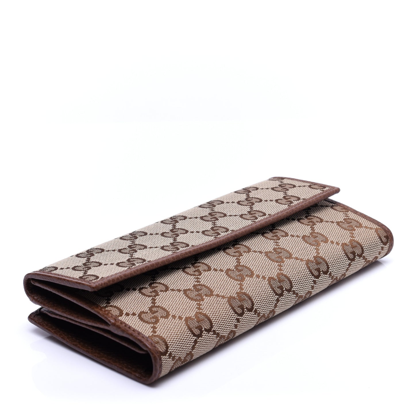 Monogram Continental Flap Wallet Brown