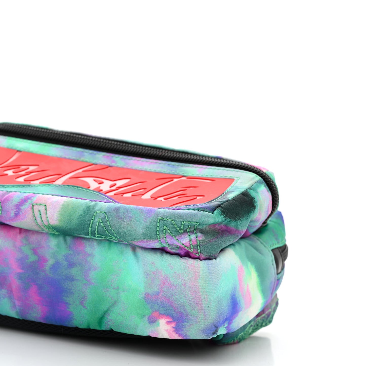 Nylon Loubideal Sneaker Sole Belt Bag Blue Multicolor