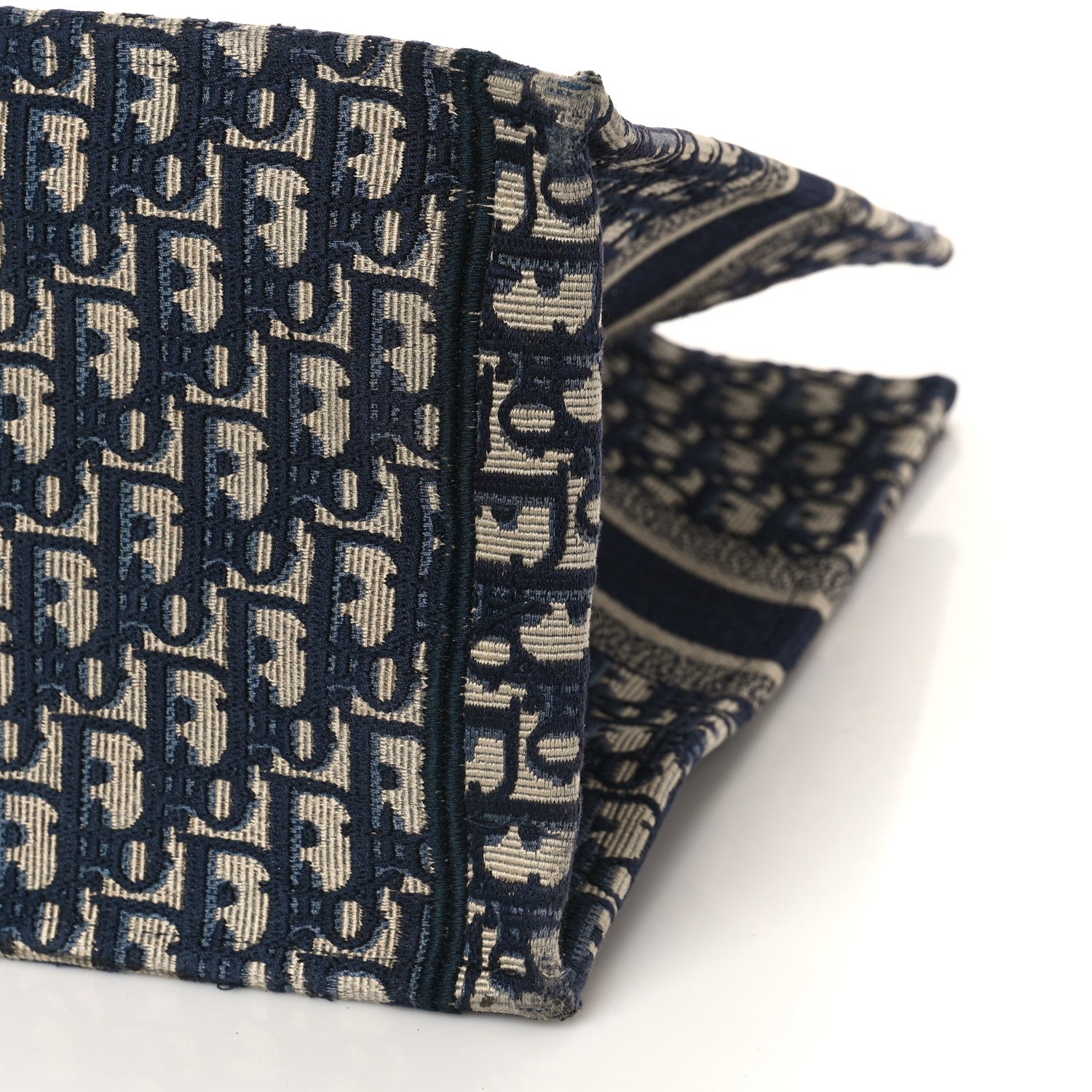 Christian Dior Oblique Large Book Tote Blue Multicolor 8 of 12