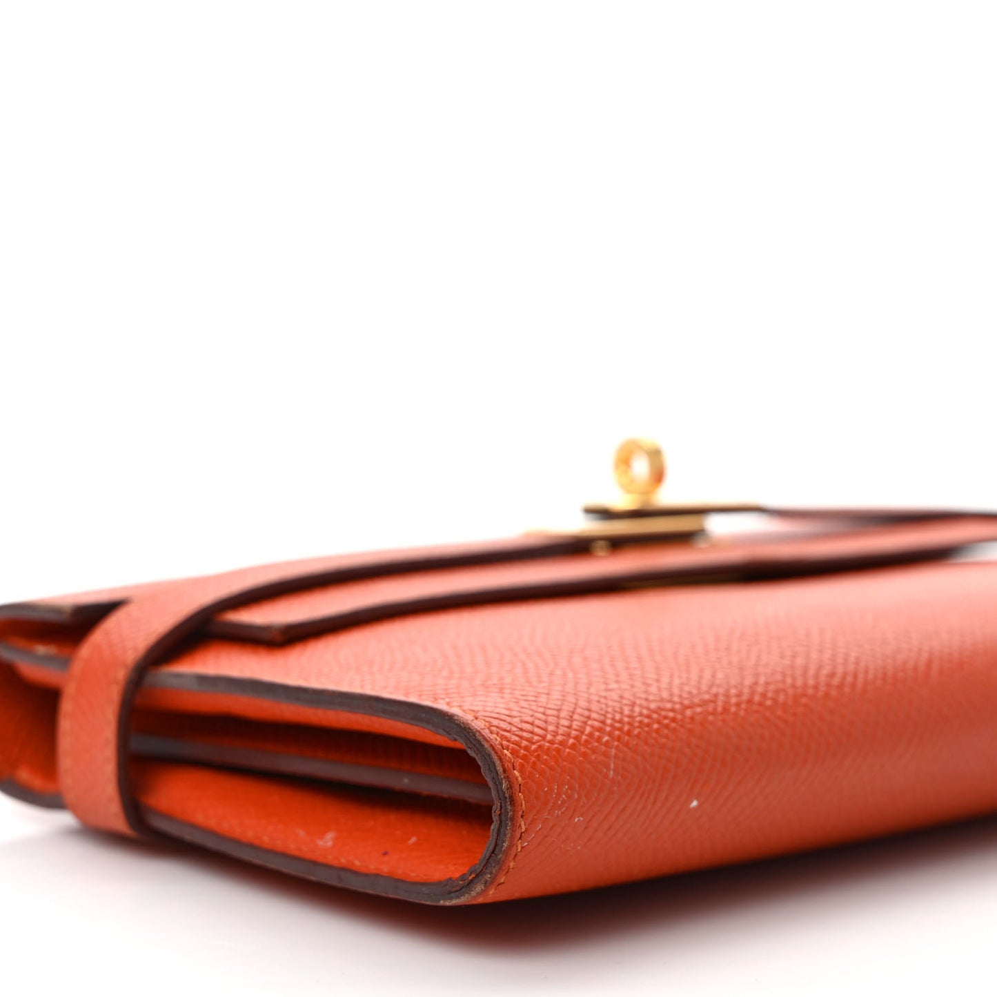 Epsom Kelly Longue Wallet Orange