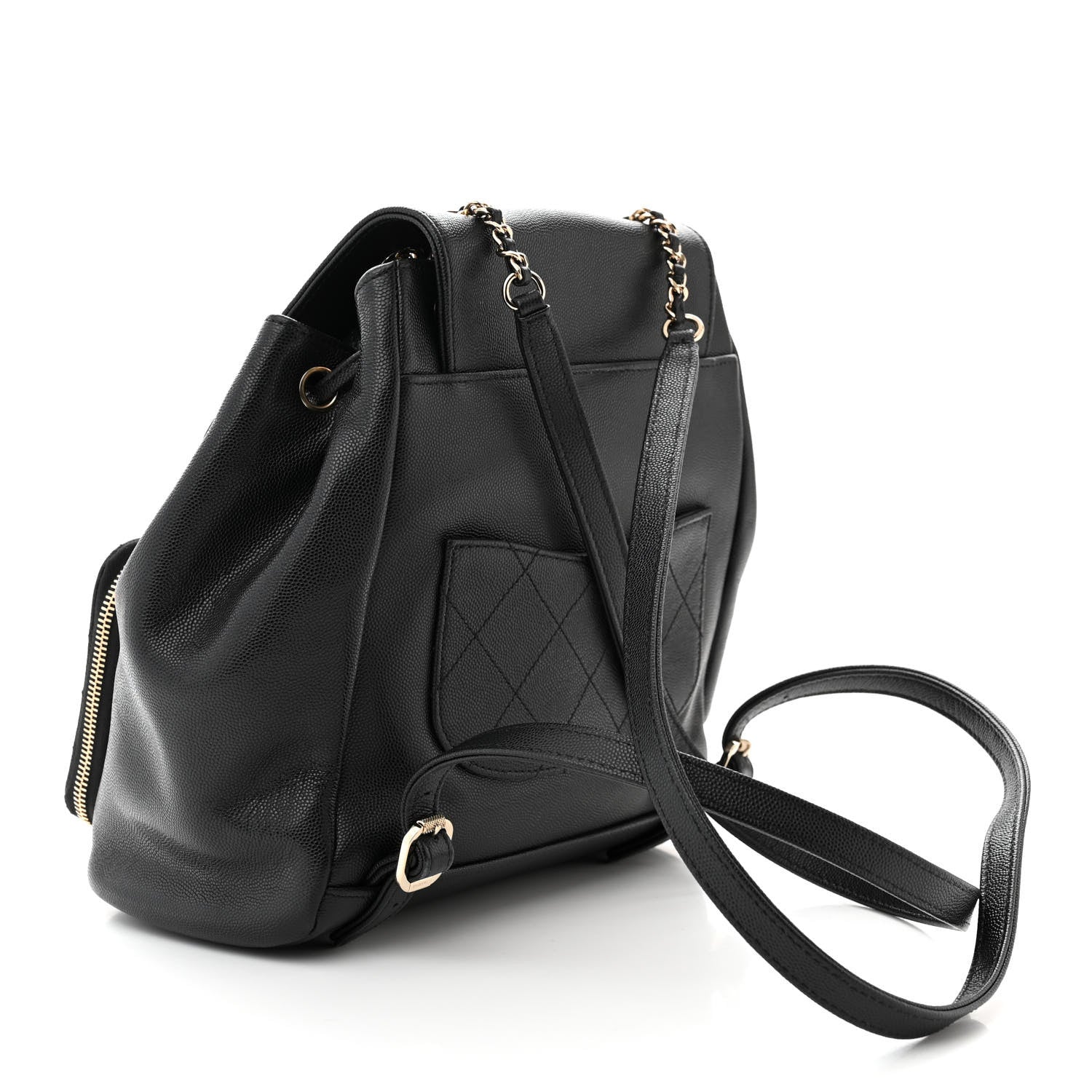 Chanel Caviar Quilted Business Affinity Backpack Black 3 of 12