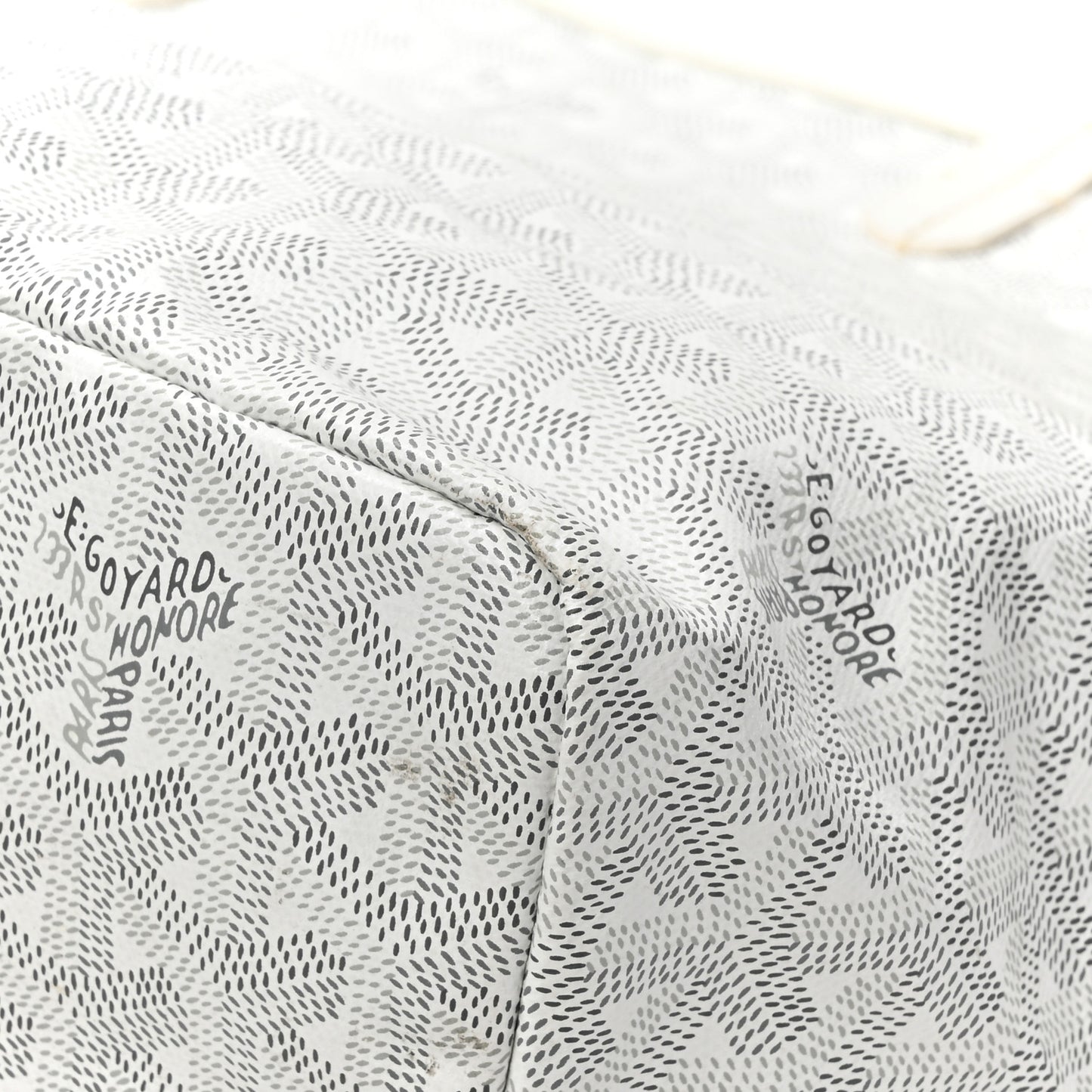 Goyardine Saint Louis PM White