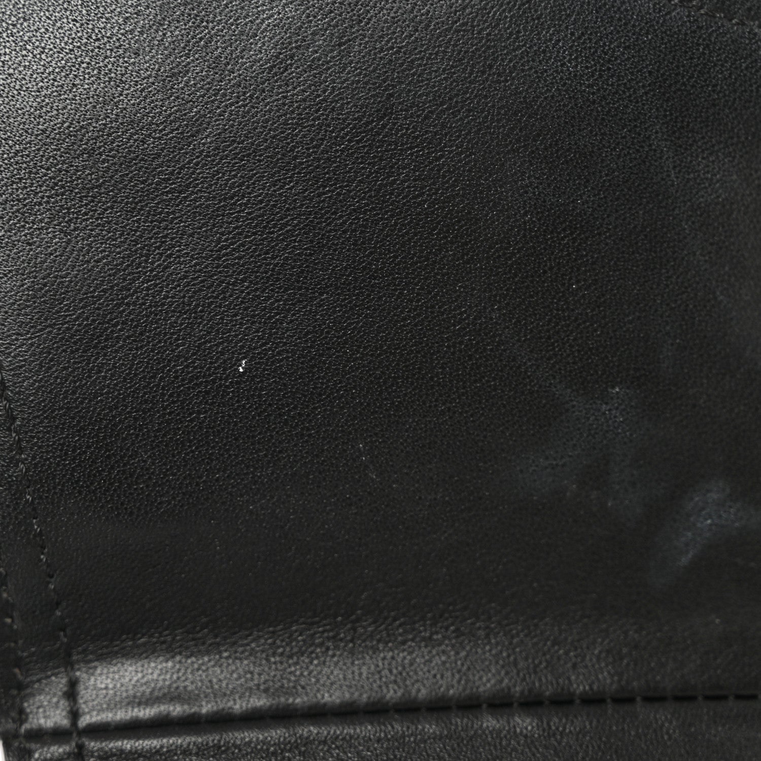 Christian Dior X KAWS Grained Calfskin Saddle Wristlet Black 10 of 10