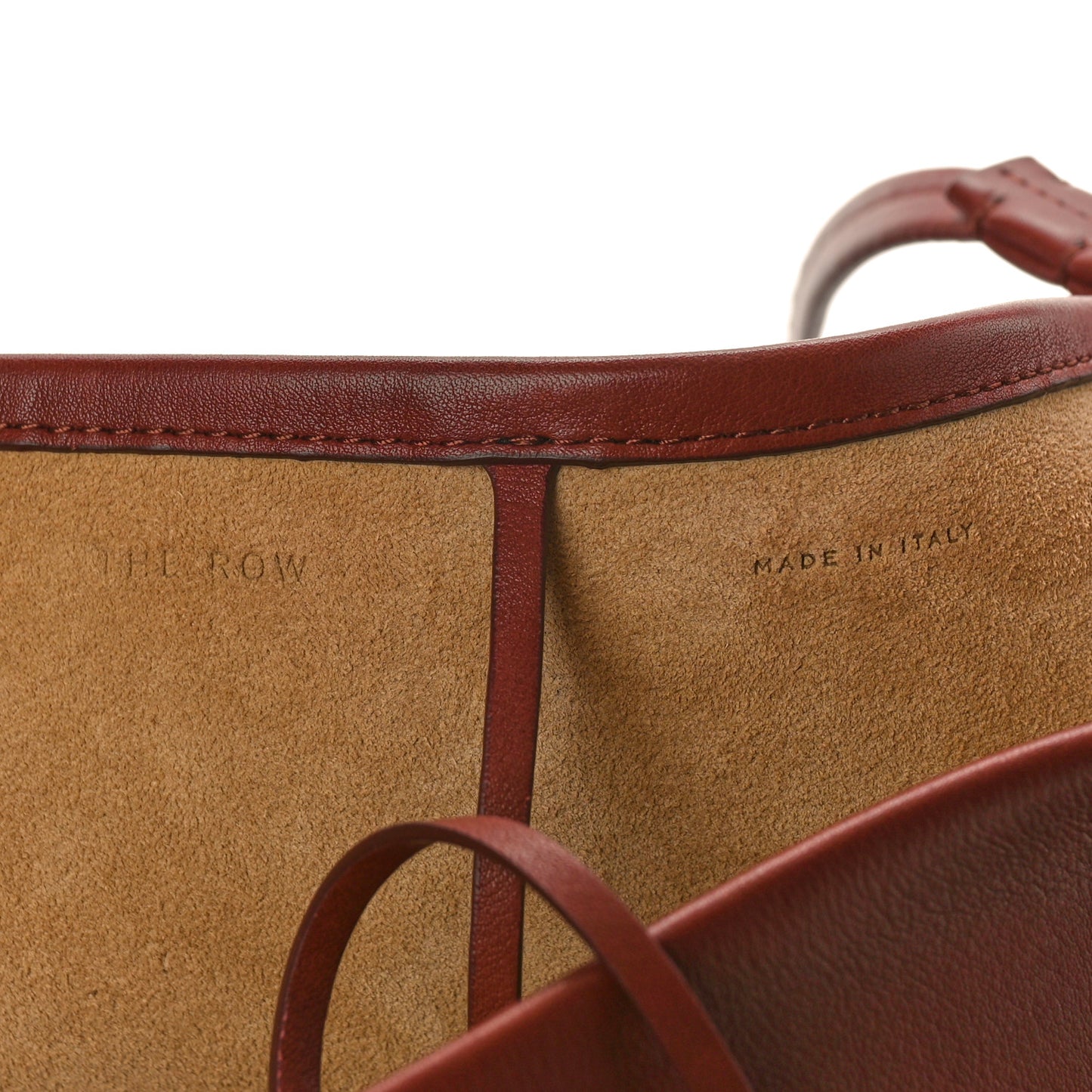 Polished Saddle Calfskin Park Tote Three Cognac