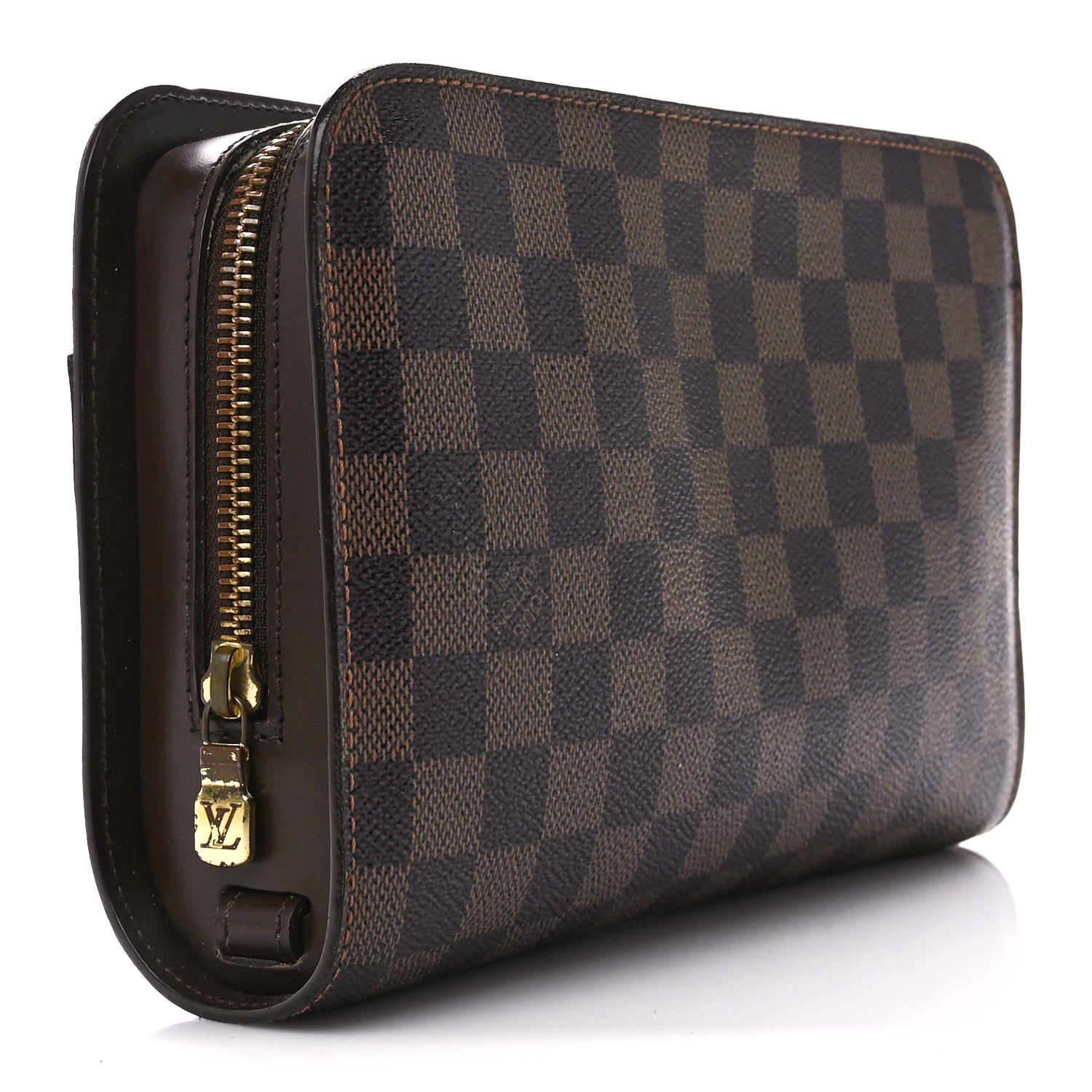 Louis Vuitton Damier Ebene Pochette Saint Louis Clutch 3 of 11
