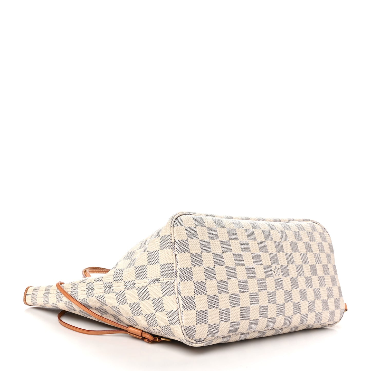 Damier Azur Neo Neverfull MM Rose Ballerine