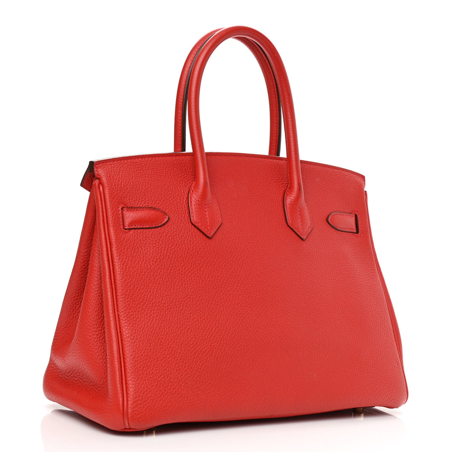 Hermes Togo Birkin 30 Rouge Casaque 3 of 9