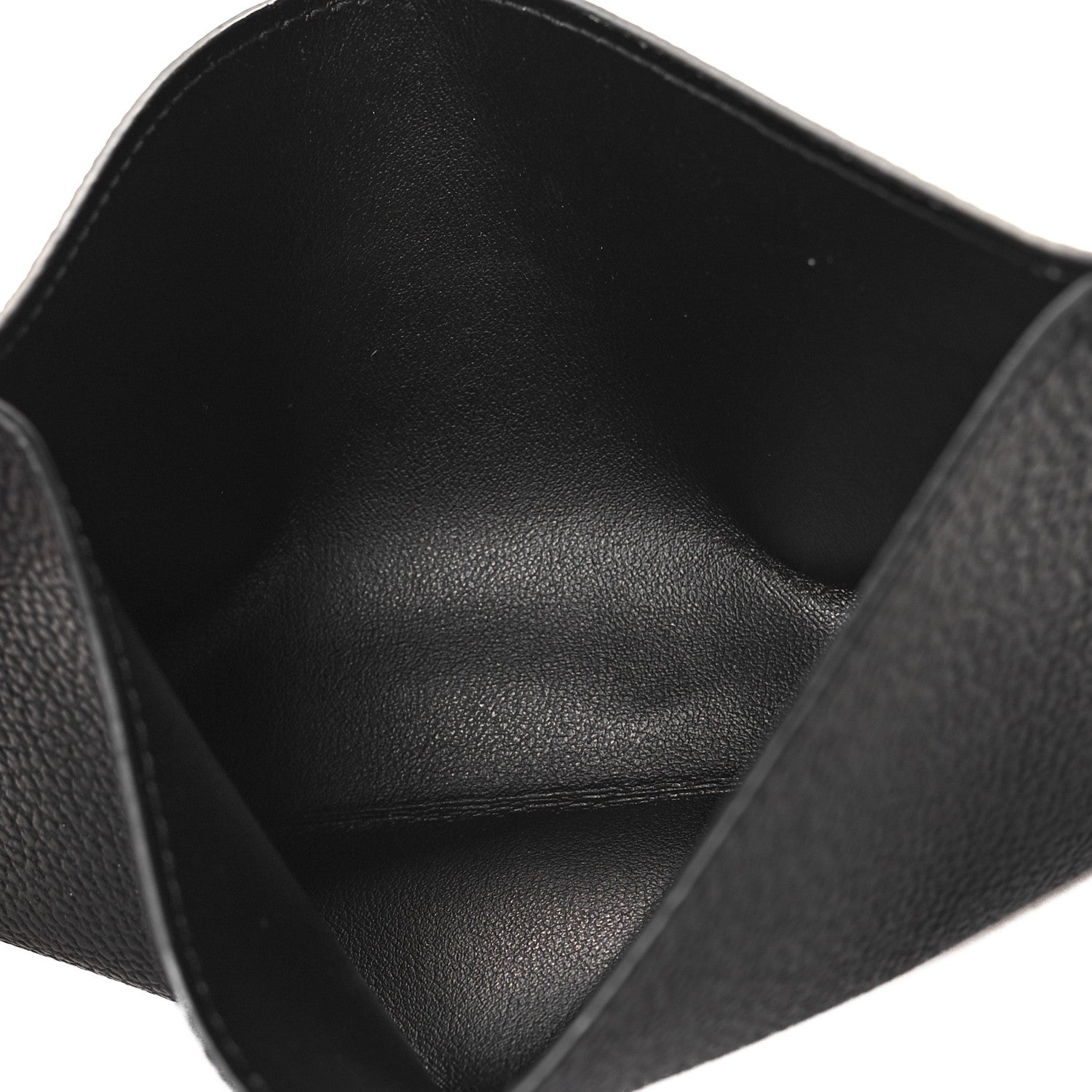 Louis Vuitton Calfskin Felicie Chain Wallet Card Holder Insert Black 5 of 6