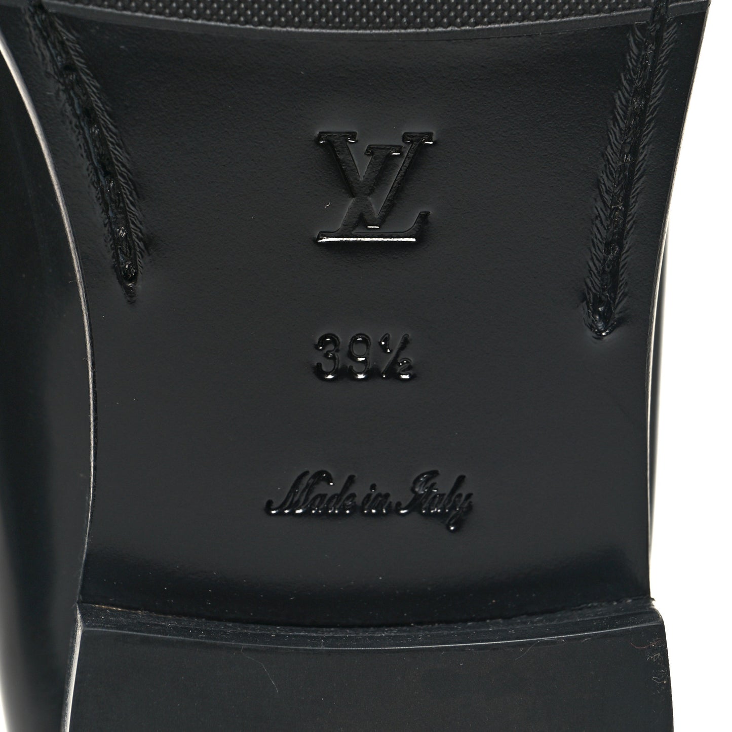Glazed Calfskin Chess Flat Loafer 39.5