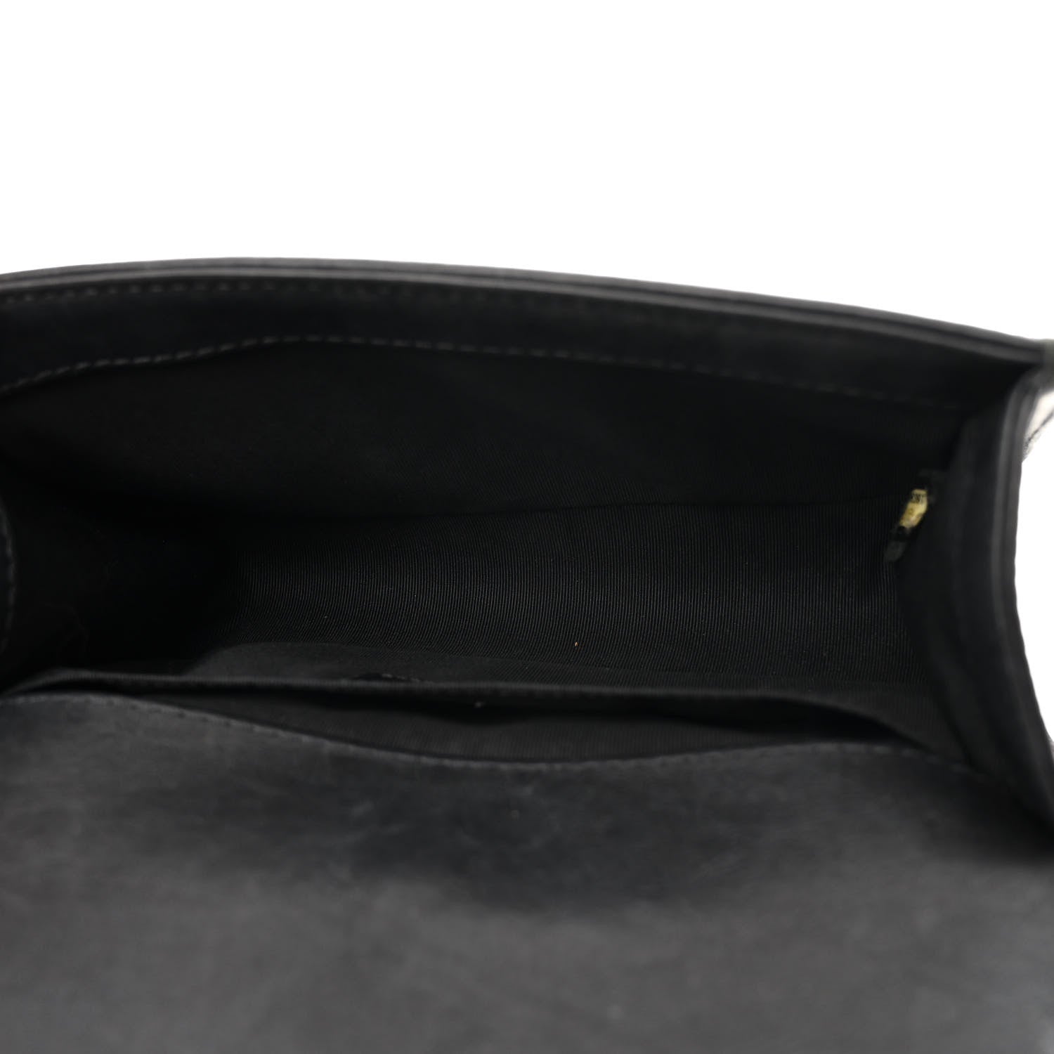 Chanel Calfskin Quilted Embellished Metal Small Boy Flap Black 5 of 15