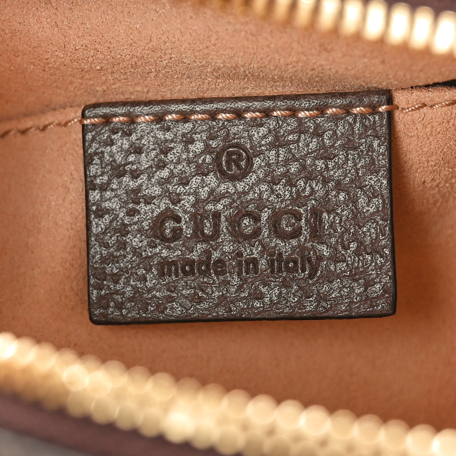 Gucci GG Supreme Monogram Mini Ophidia Top Handle Shoulder Bag Brown 6 of 10