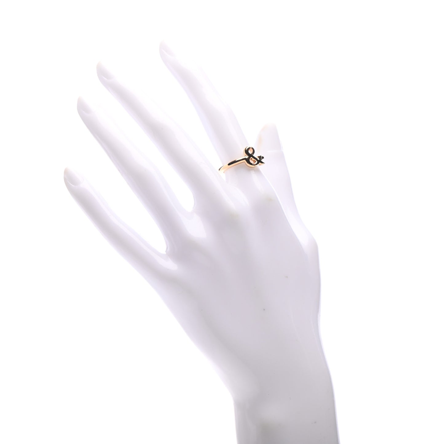 LV And Me Ampersand Ring 5.5 Gold