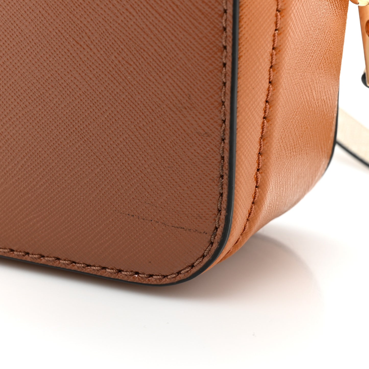 Calfskin Small Snapshot Camera Bag Argan Oil