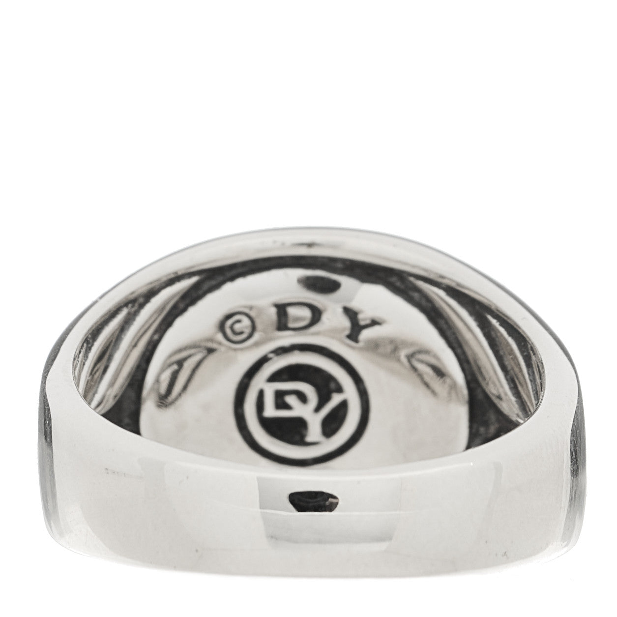 Sterling Silver Onyx Exotic Stone Signet Ring 60 9