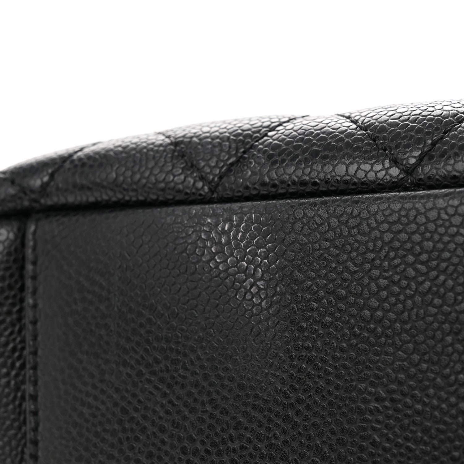 Chanel Caviar Quilted Grand Shopping Tote GST Black 14 of 20