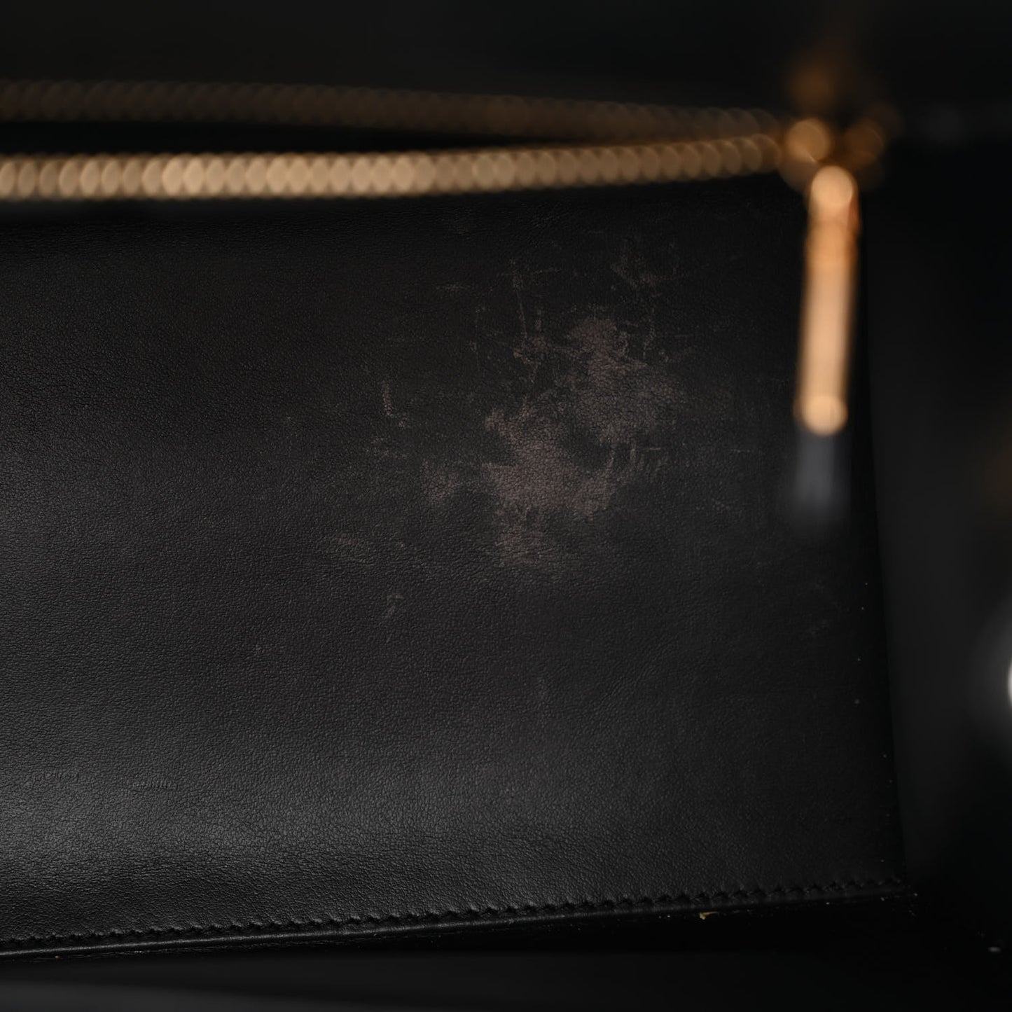 Calfskin Medium DG Daily Shopper Tote Black