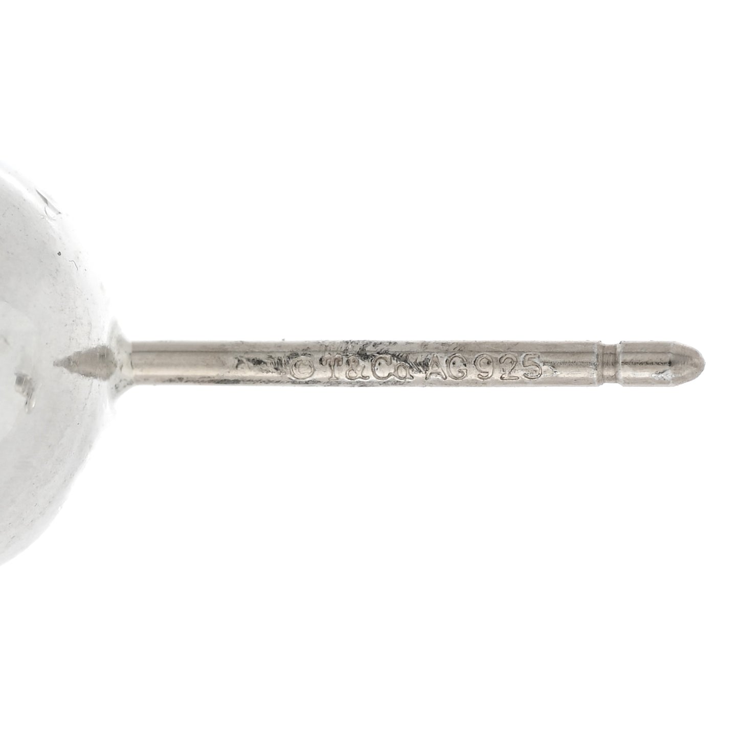 Sterling Silver 8mm HardWear Ball Earrings