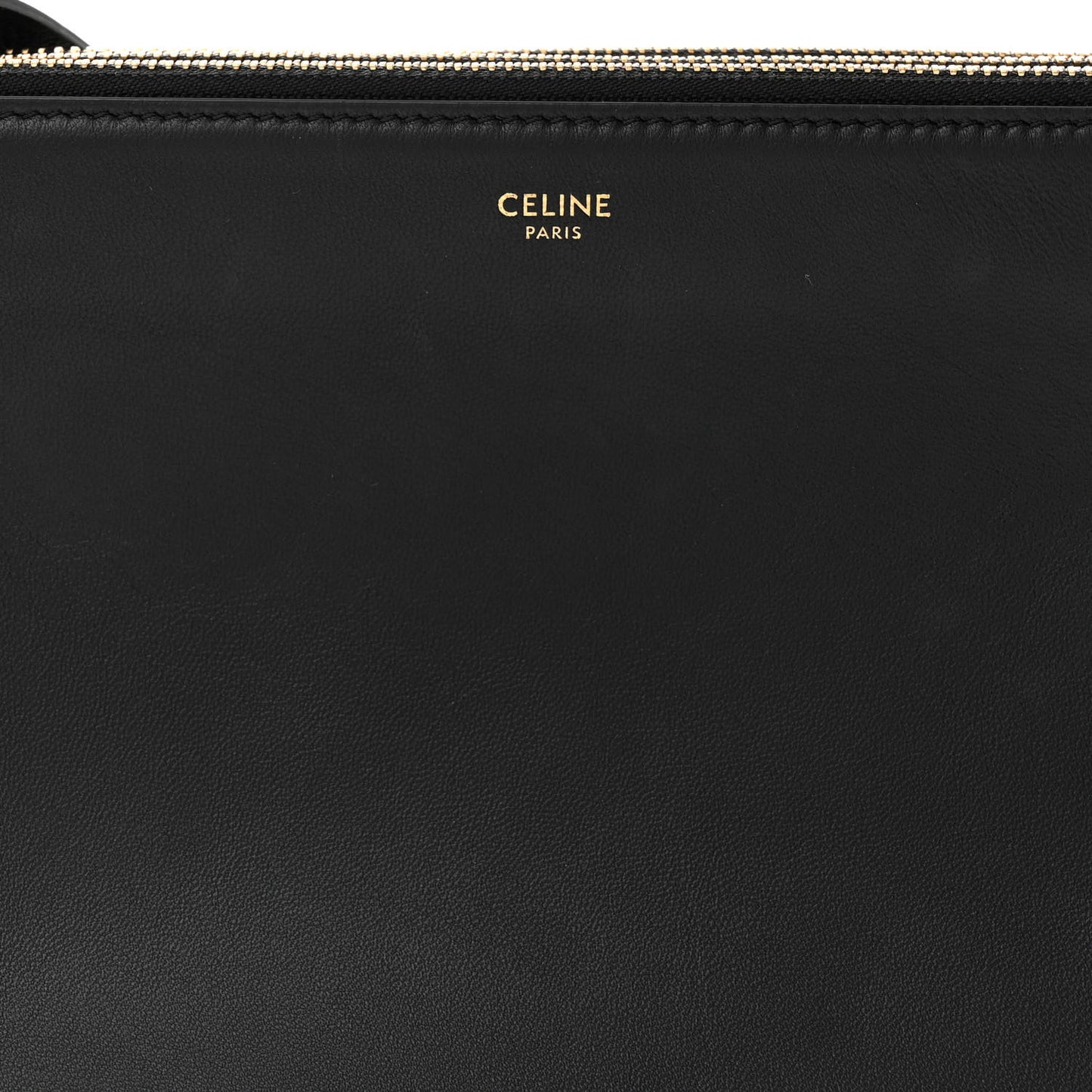 Lambskin Large Trio Crossbody Bag Black