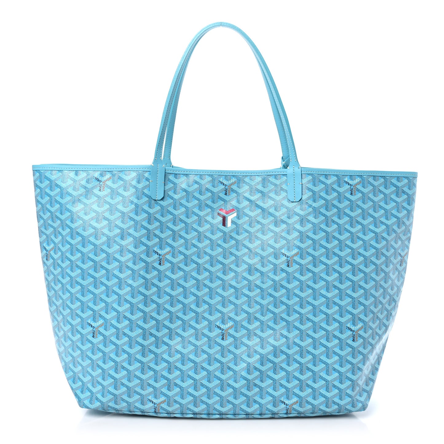 Goyardine Saint Louis GM Balise Beach Towel Set Turquoise