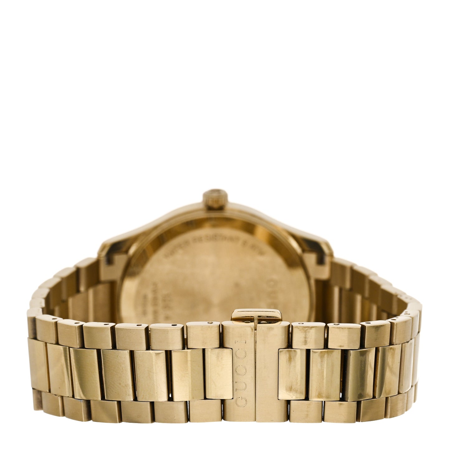 Stainless Steel 38mm G-Timeless Diamante Quartz Watch Gold