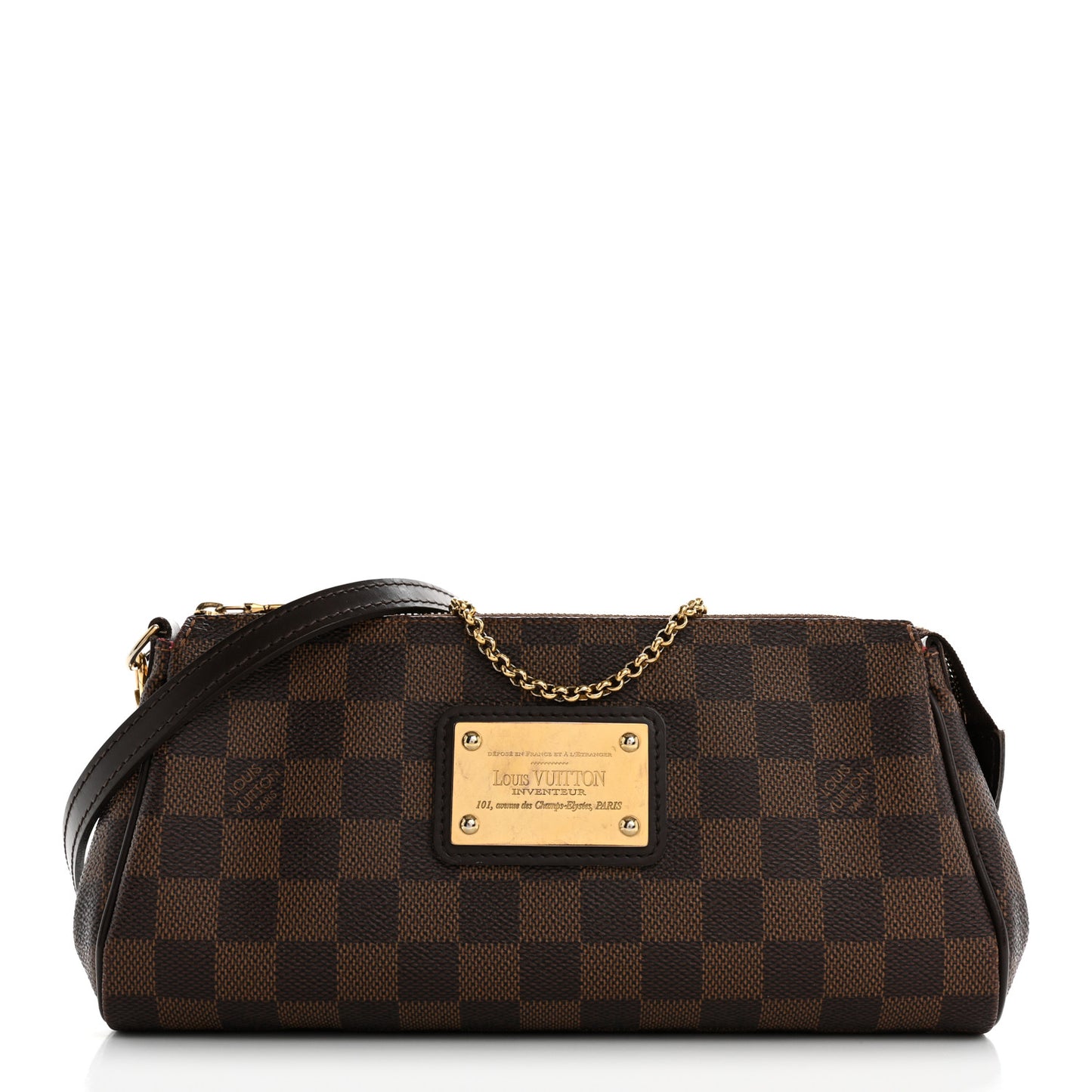 Damier Ebene Eva Clutch
