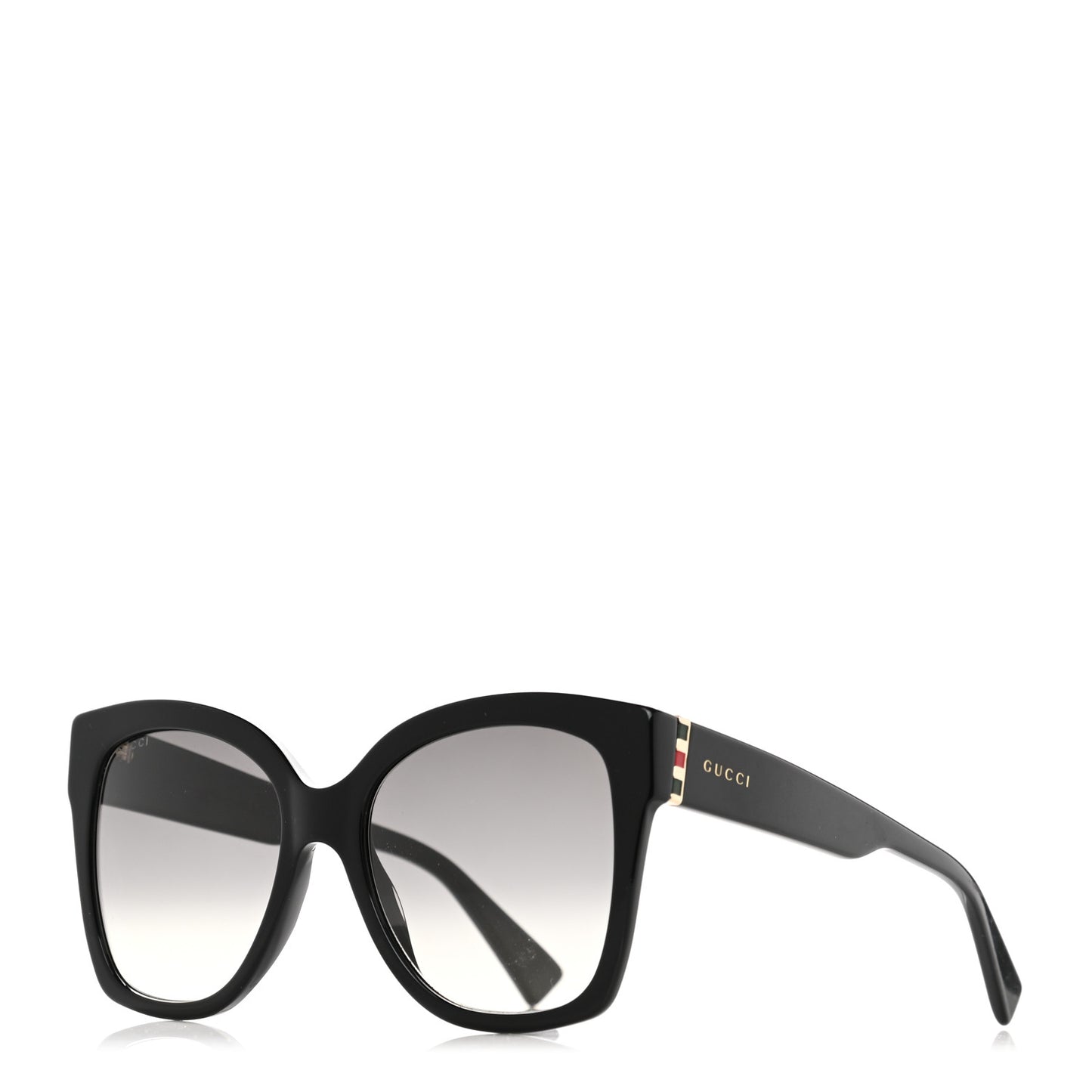 Acetate Square Frame Sunglasses GG0459S Black