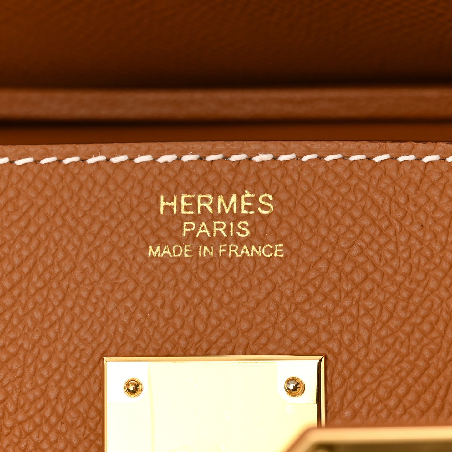 Epsom Birkin 30 Gold