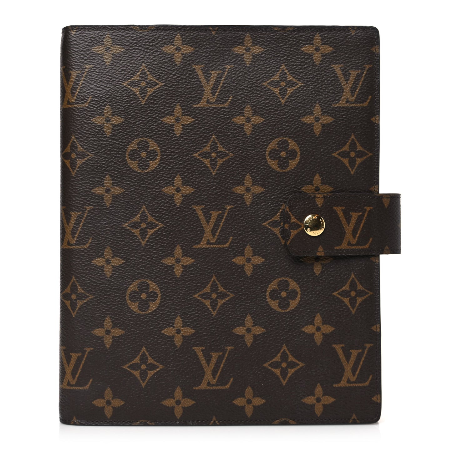 Monogram Large Ring Agenda Cover
