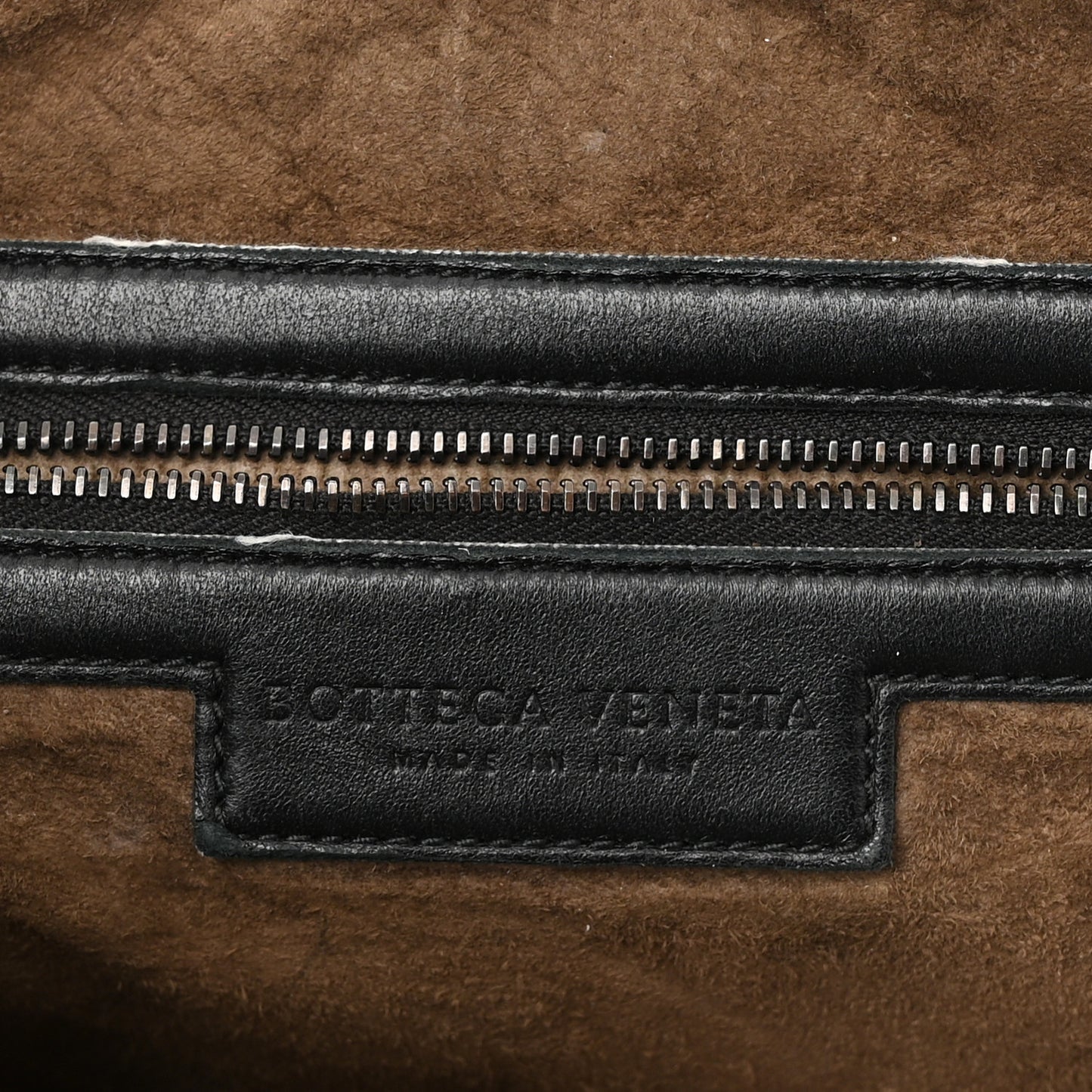 Nappa Intrecciato Nodini Bag Black