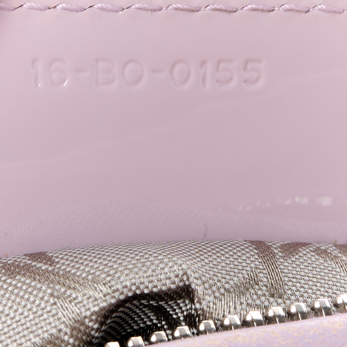 Patent Cannage Medium Lady Dior Light Pink