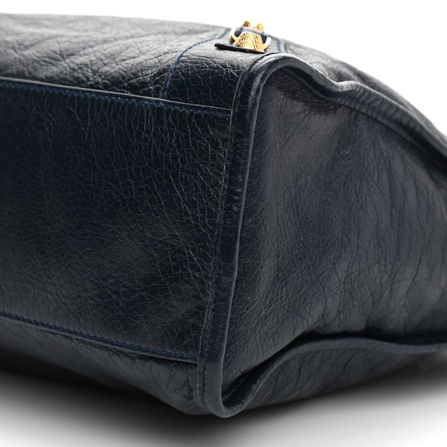 Agneau Giant 12 Gold Hardware City Bleu Obscur
