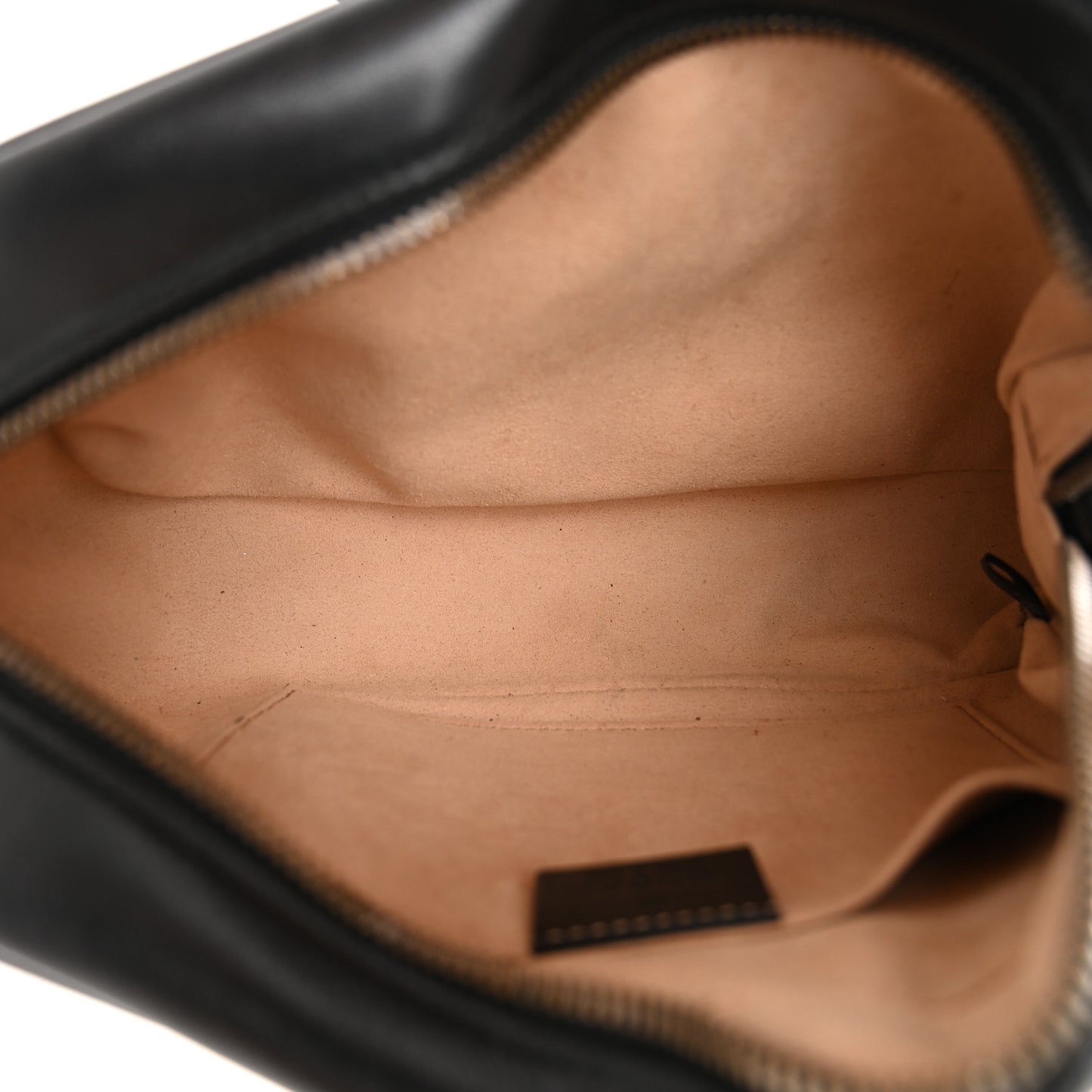 Calfskin Matelasse Small GG Marmont Chain Shoulder Bag Black