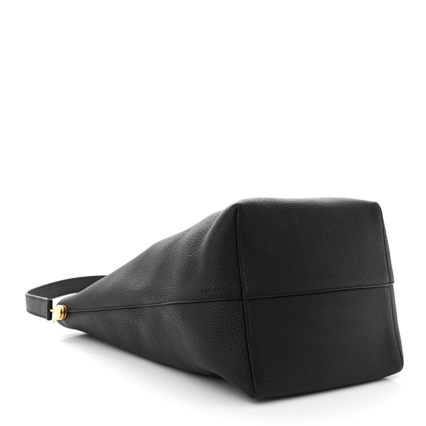 Grained Calfskin Medium N/S Park Tote Black