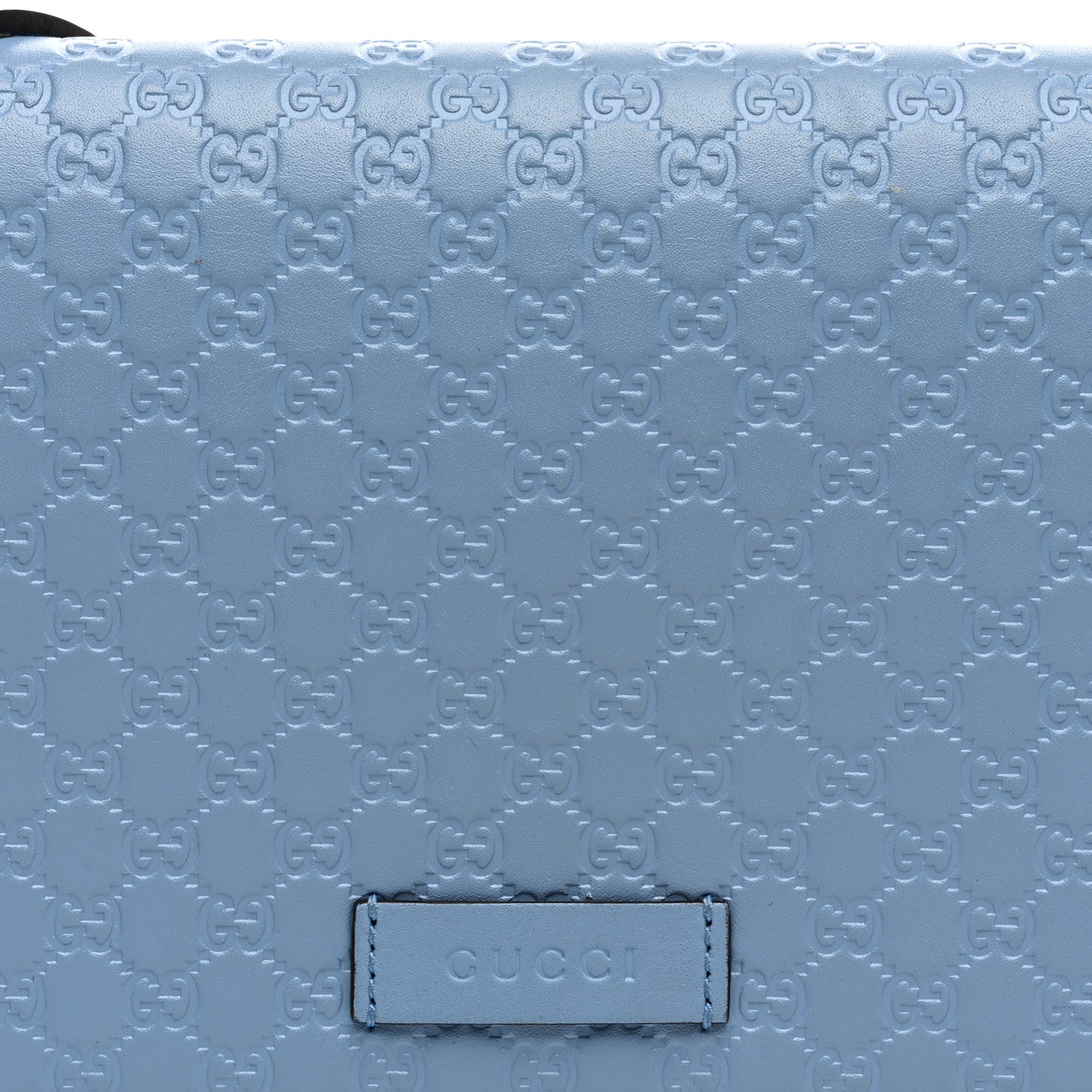 Gucci Microguccissima Crossbody Wallet Mineral Blue 7 of 9