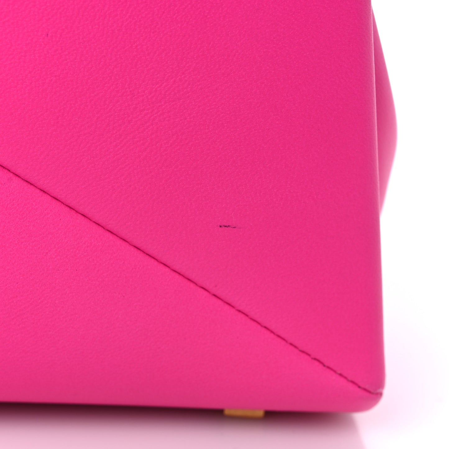 Nappa Small One Stud Top Handle Bag Pink PP