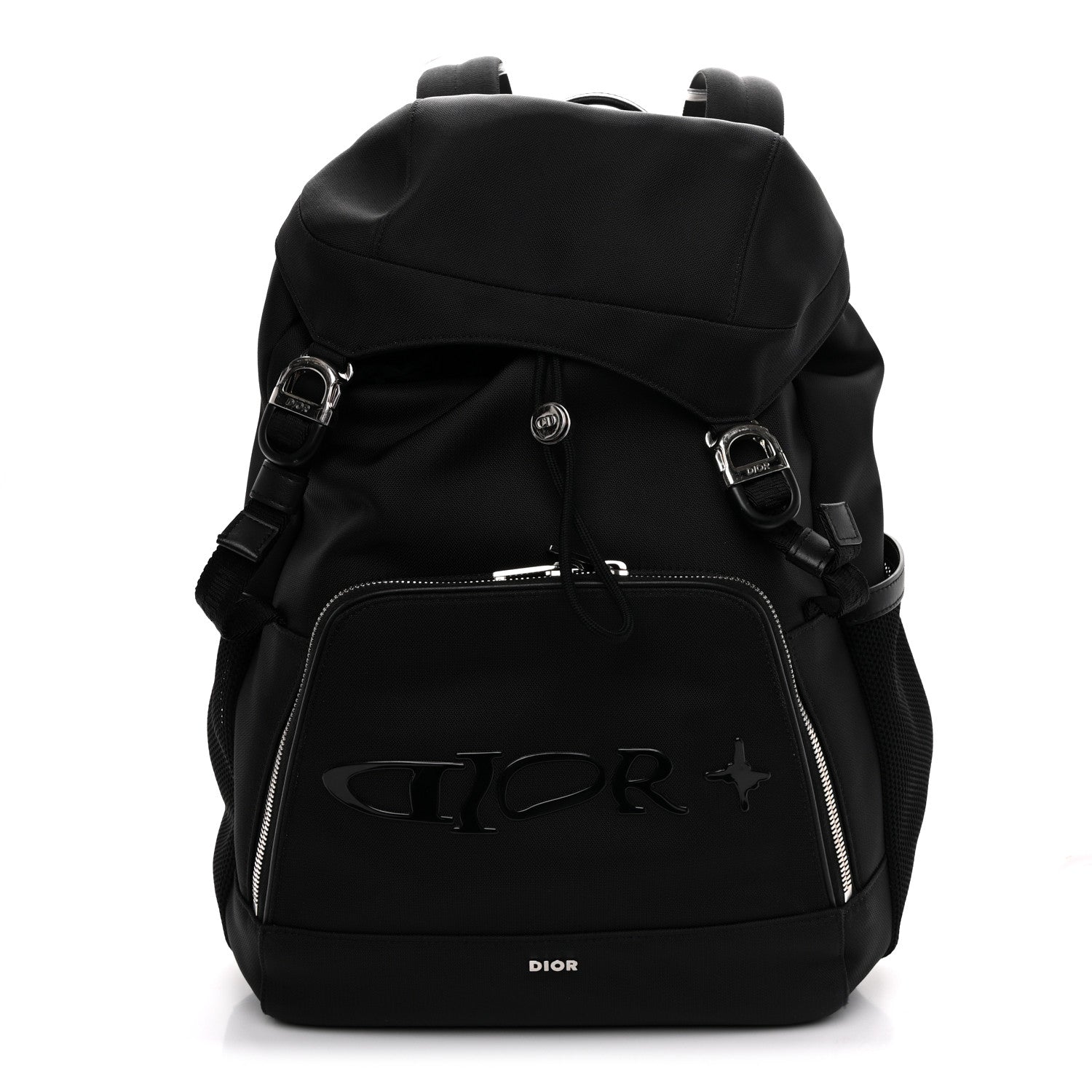 christian dior leather backpack Black (Pre-Owned) One Size / Black The mini saddle backpack is a practical and elegant creation DIOR - Maxi Gallop Backpack